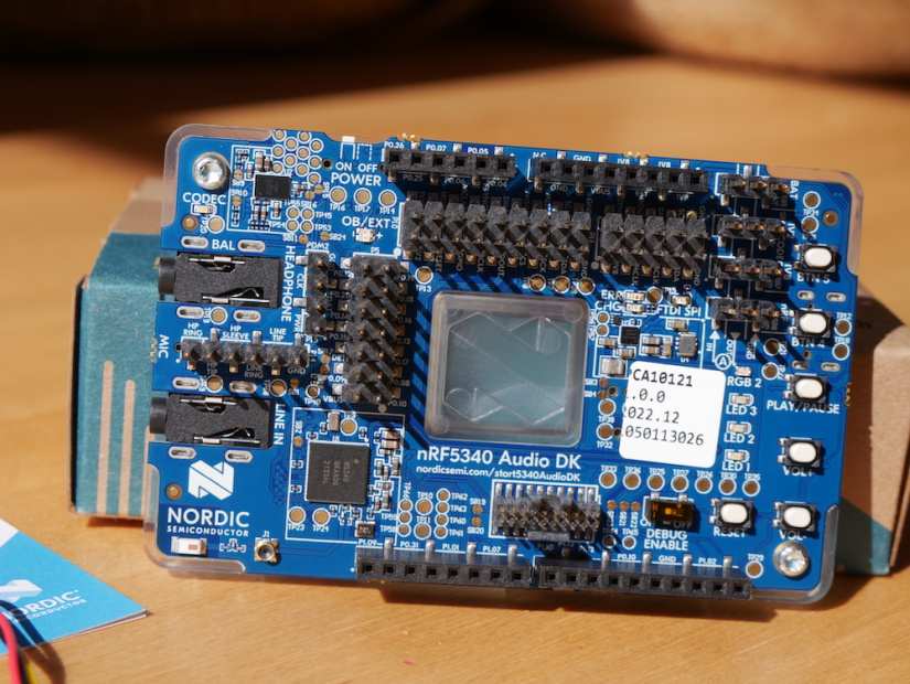 Maker Board Spotlight: Nordic NRF5340 Audio DK